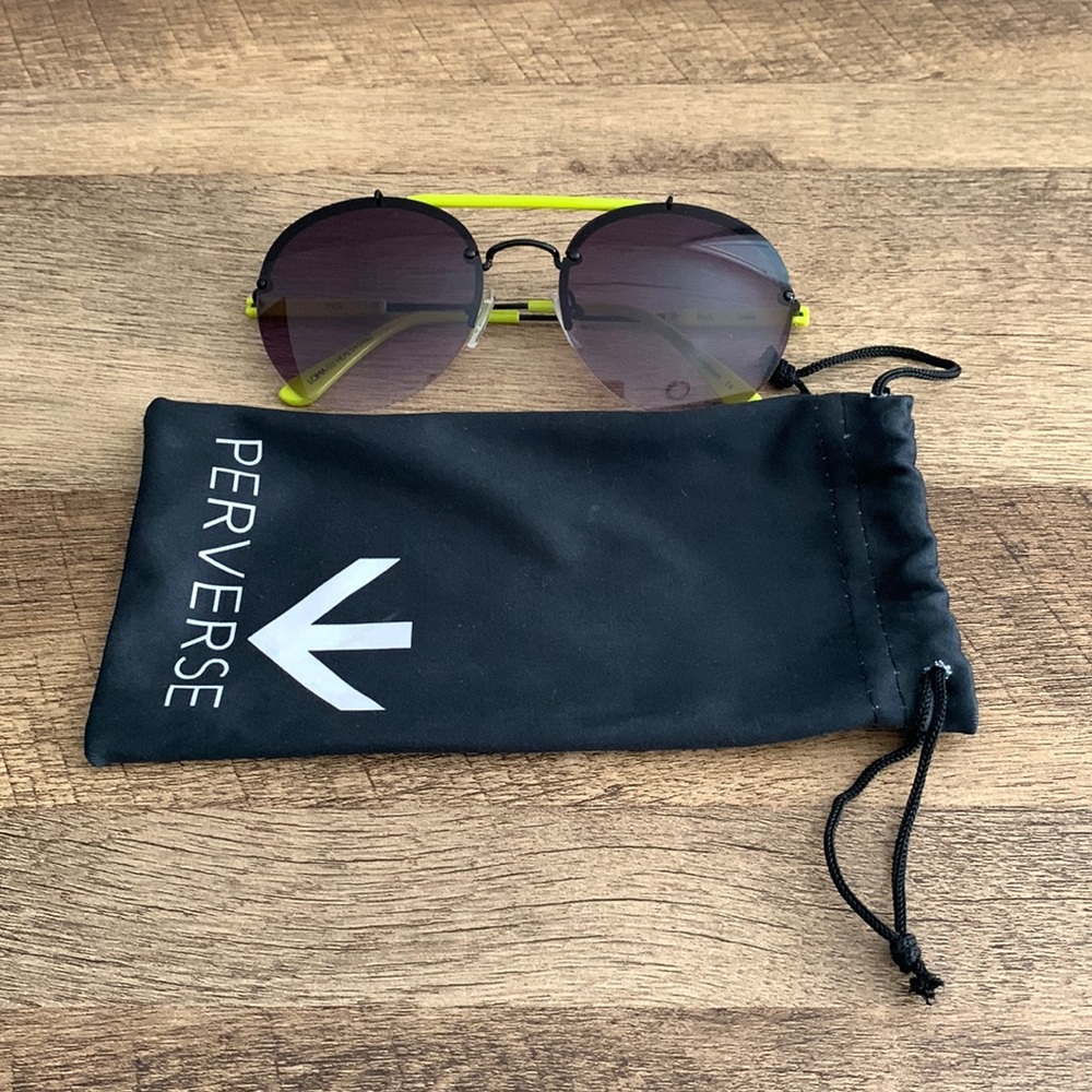 Perverse Sunglasses Lima 02 Round Aviators